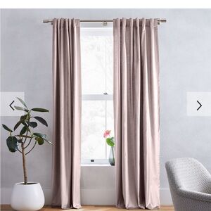 West Elm Velvet Luster Curtain Panels